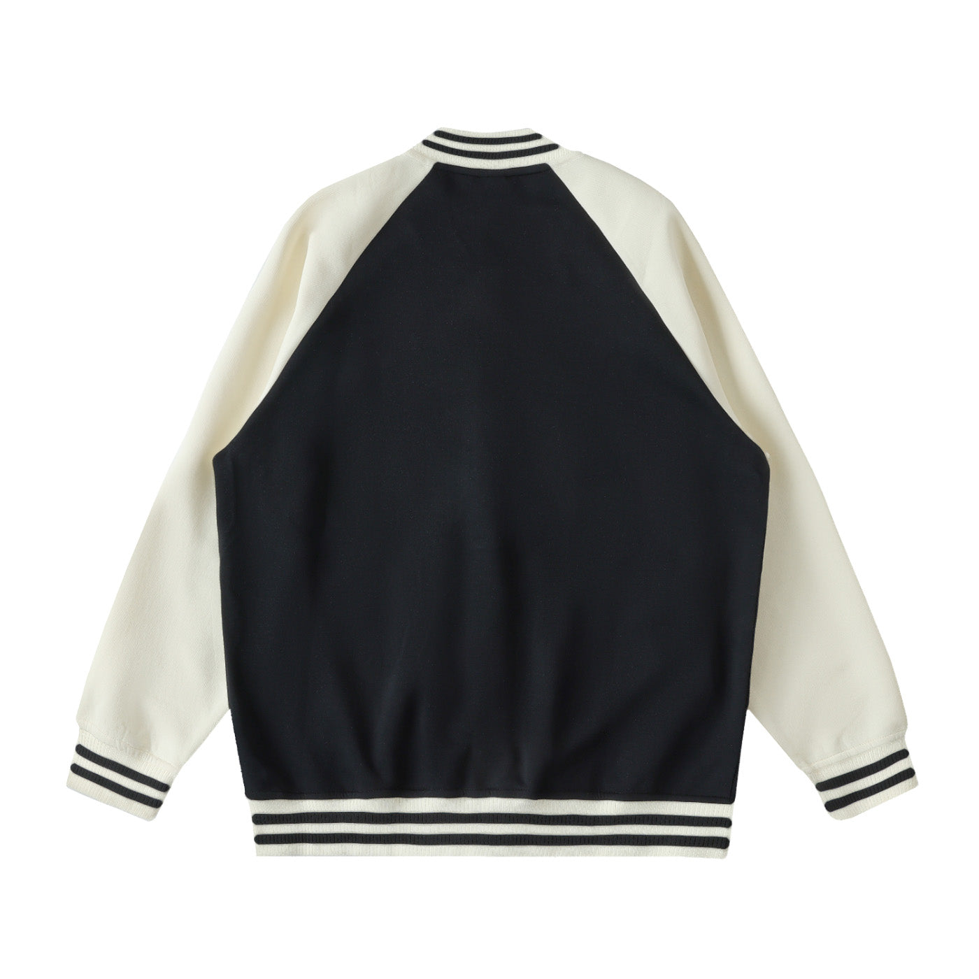 SM Varsity Jacket black back