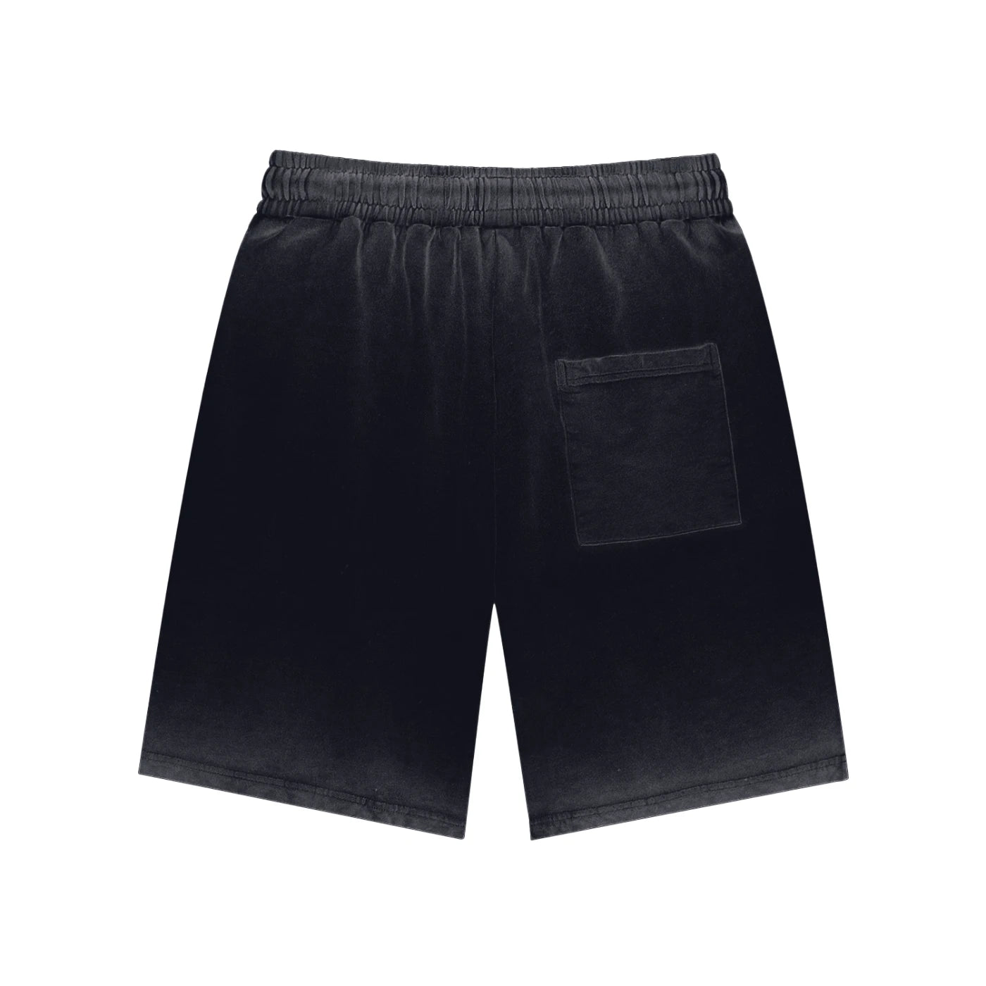 SM Sig. Reverse Dyed Shorts black back