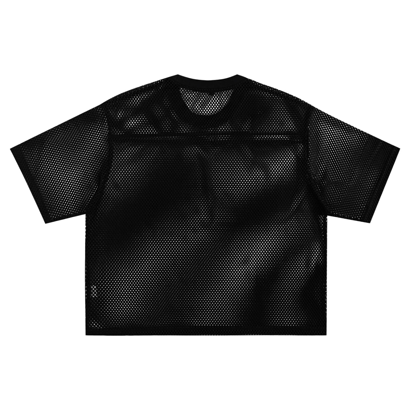 SM Mesh Boxy T-shirt black t-shirt back