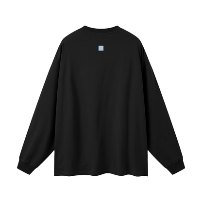 SM Baroque Bloom Long Sleeve T-shirt black back