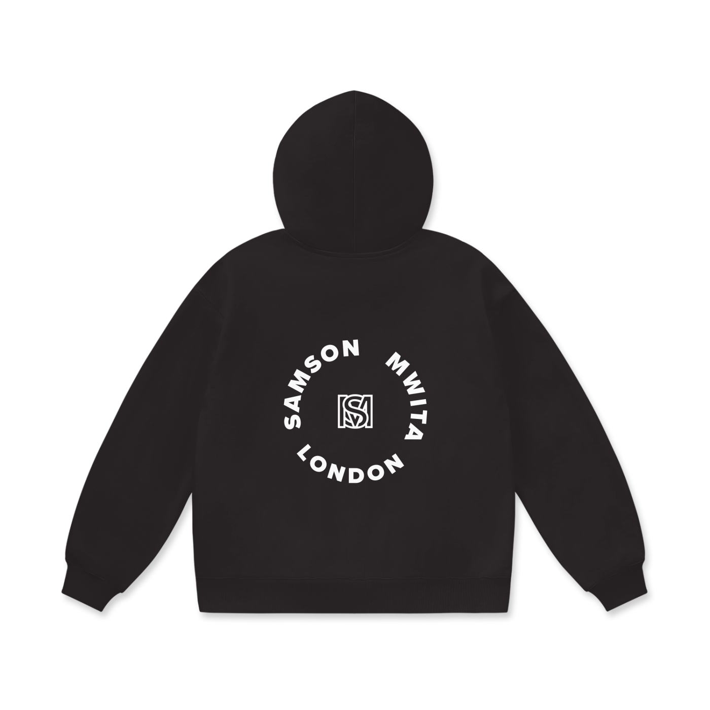 SM London Hoodie black back