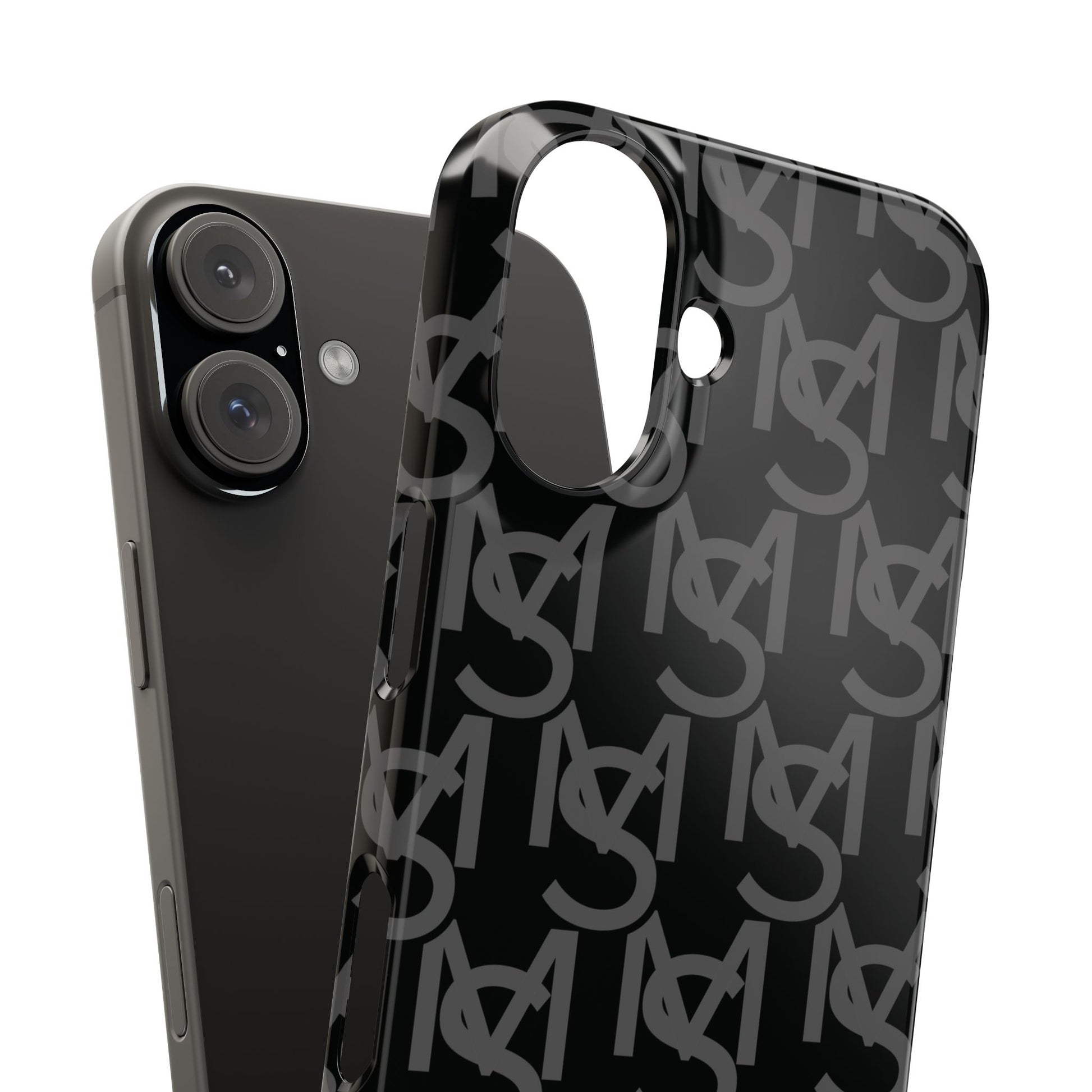 SM Monogram iPhone Case