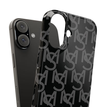 SM Monogram iPhone Case