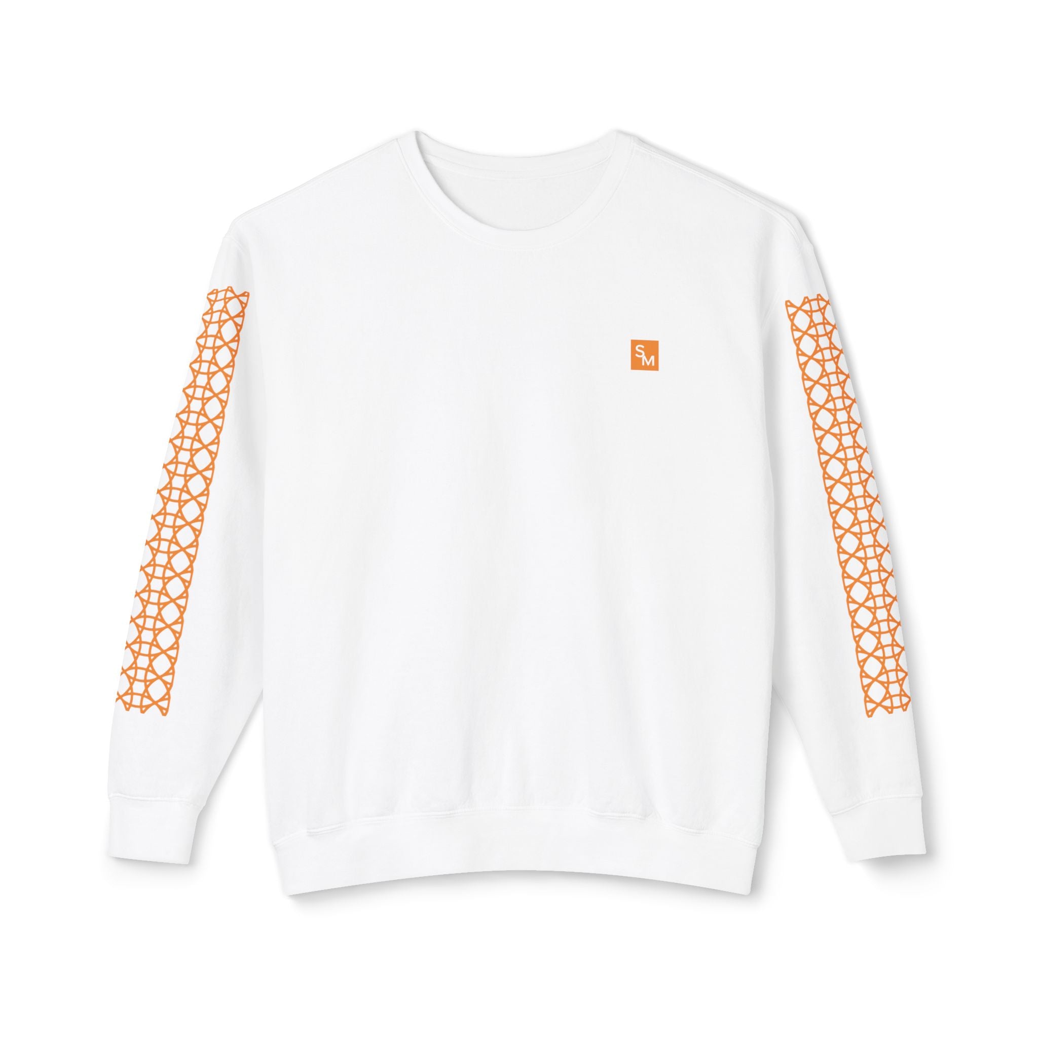 SM Spine Sweatshirt white front