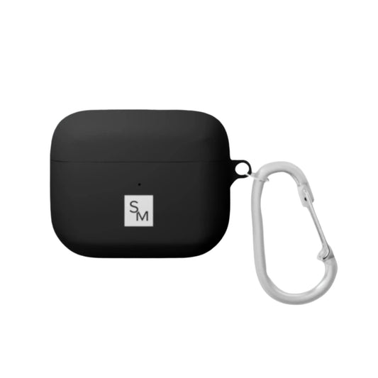 Black SM AirPod Pro Case Front