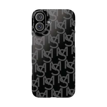 SM Monogram iPhone Case