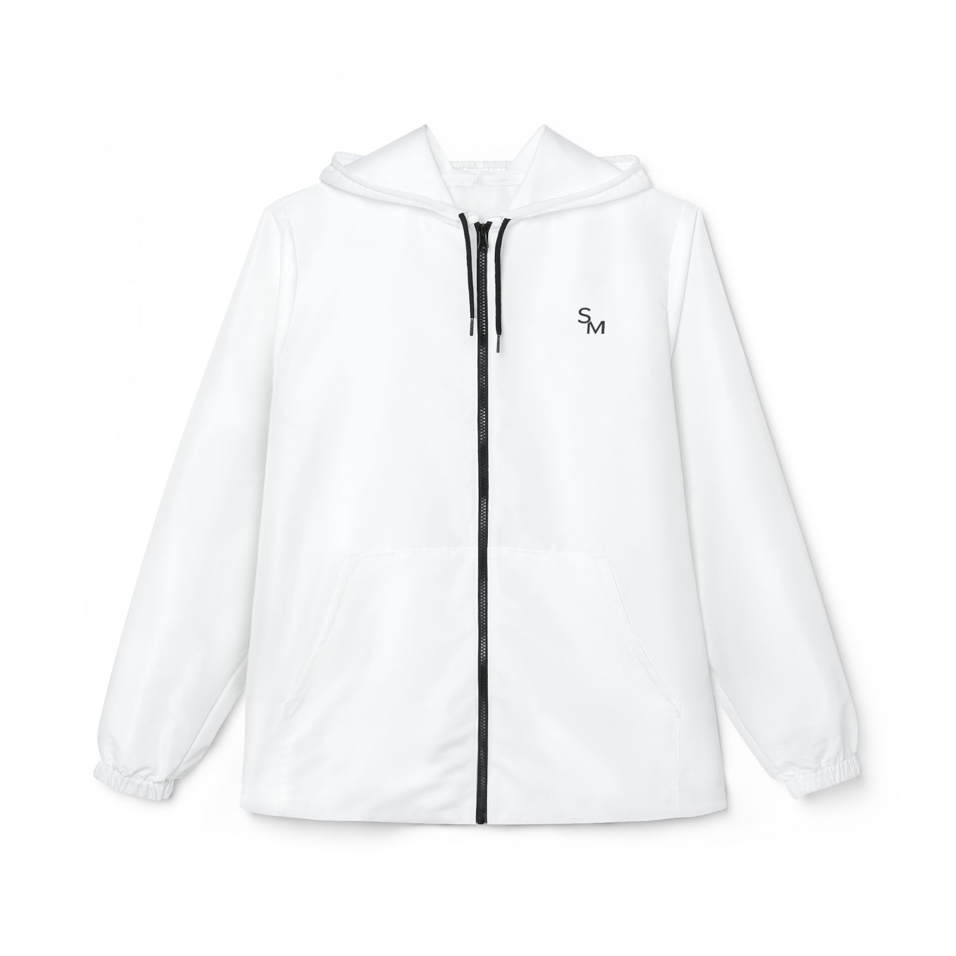 SM Sig. Windbreaker Jacket white front