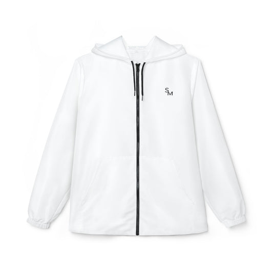 SM Sig. Windbreaker Jacket white front