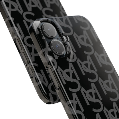 SM Monogram iPhone Case