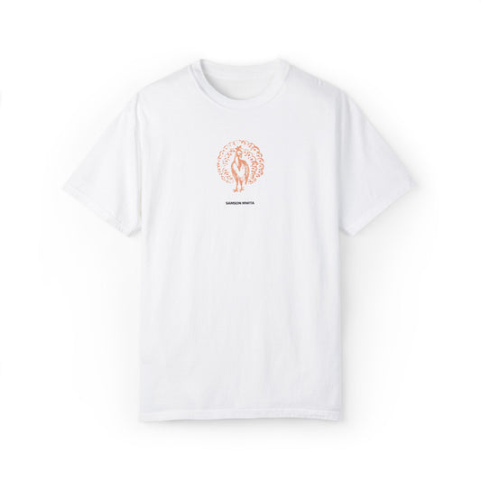 SM Peacock T-shirt white front