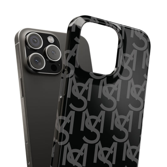 SM Monogram iPhone Case