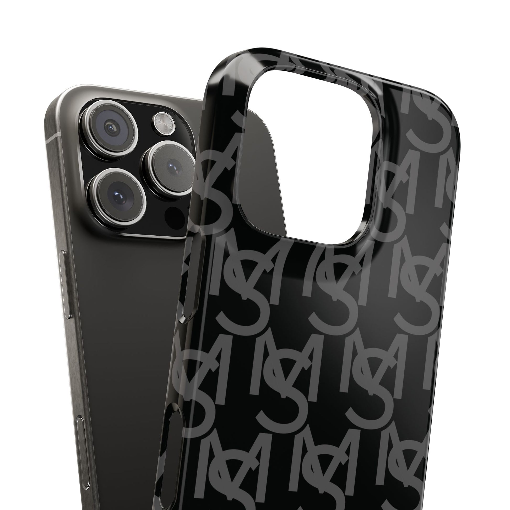 SM Monogram iPhone Case