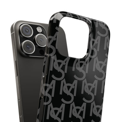 SM Monogram iPhone Case