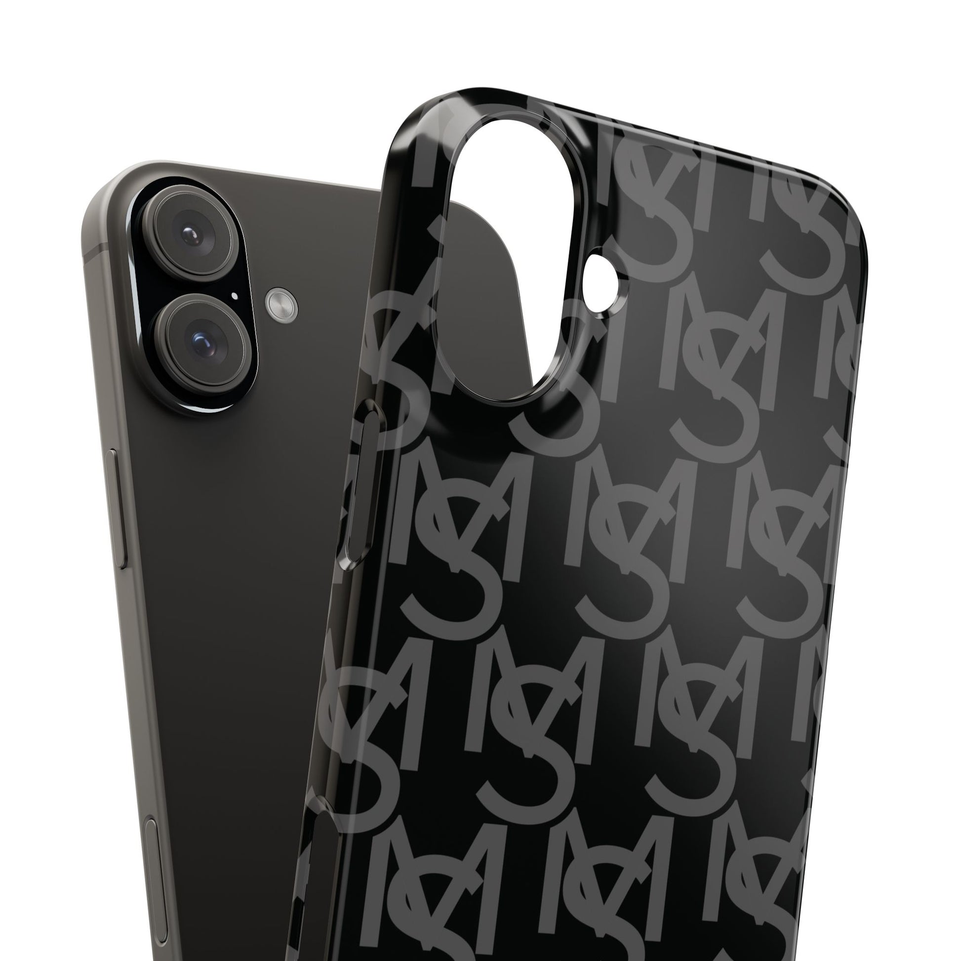 SM Monogram iPhone Case