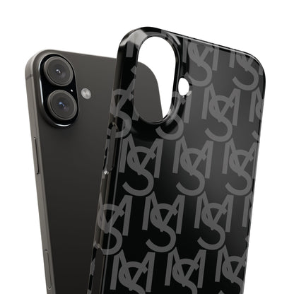SM Monogram iPhone Case