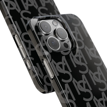 SM Monogram iPhone Case