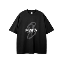 SM Swirl T-shirt black front