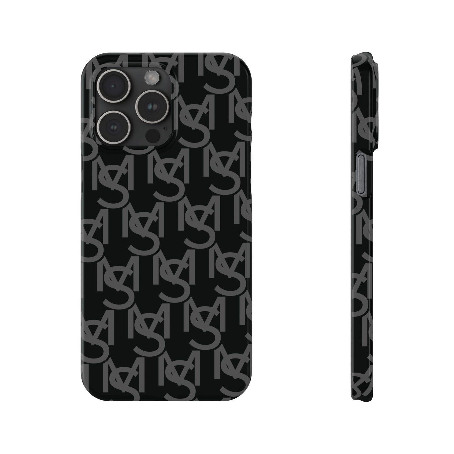 SM Monogram iPhone Case