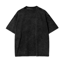 SM Acid Wash T-Shirt black back