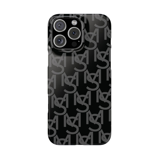 SM Monogram iPhone Case