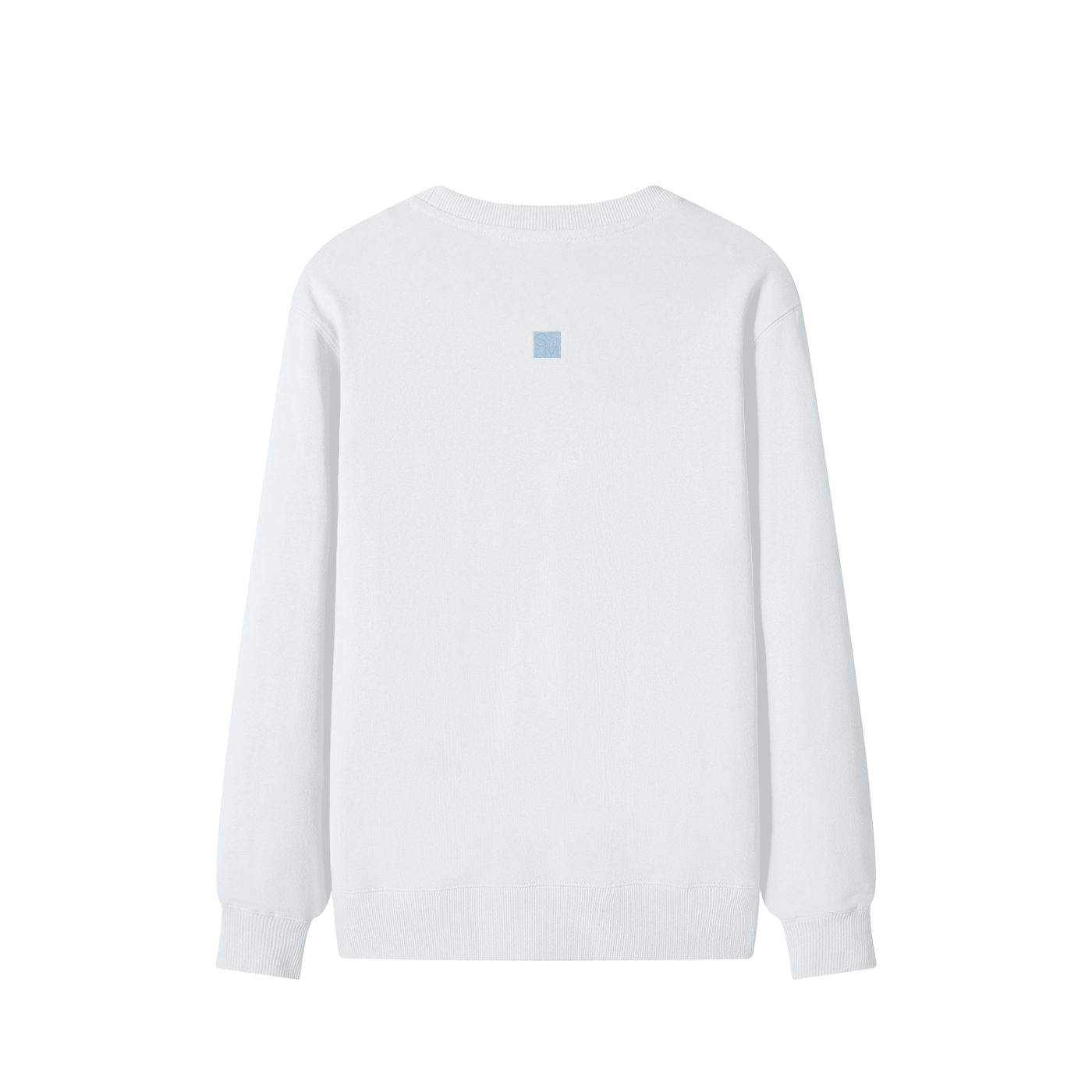 SM Baroque Bloom Sweatshirt white back