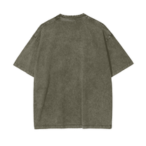 SM Acid Wash T-Shirt alpine green back