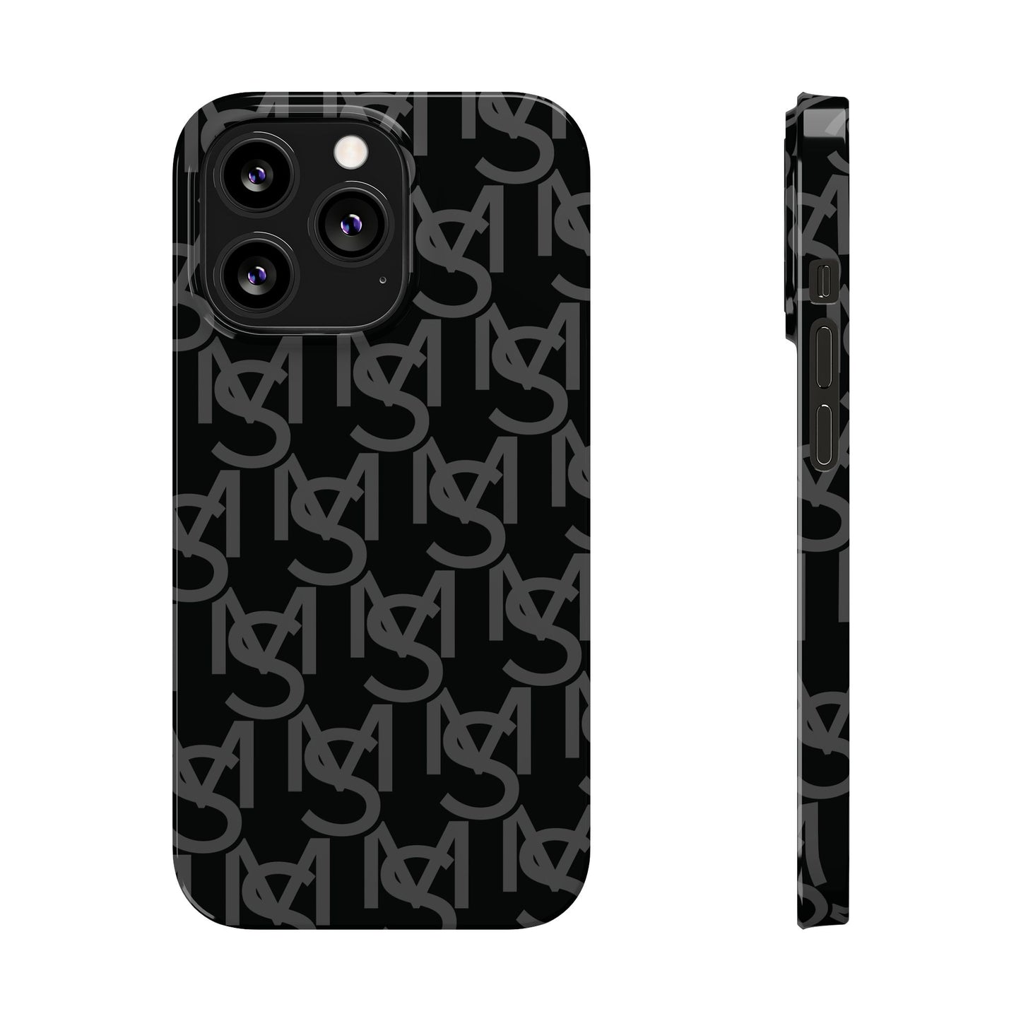 SM Monogram iPhone Case