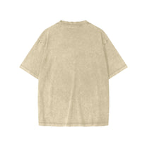 SM Snow Washed Kids T-shirt pink front sand back