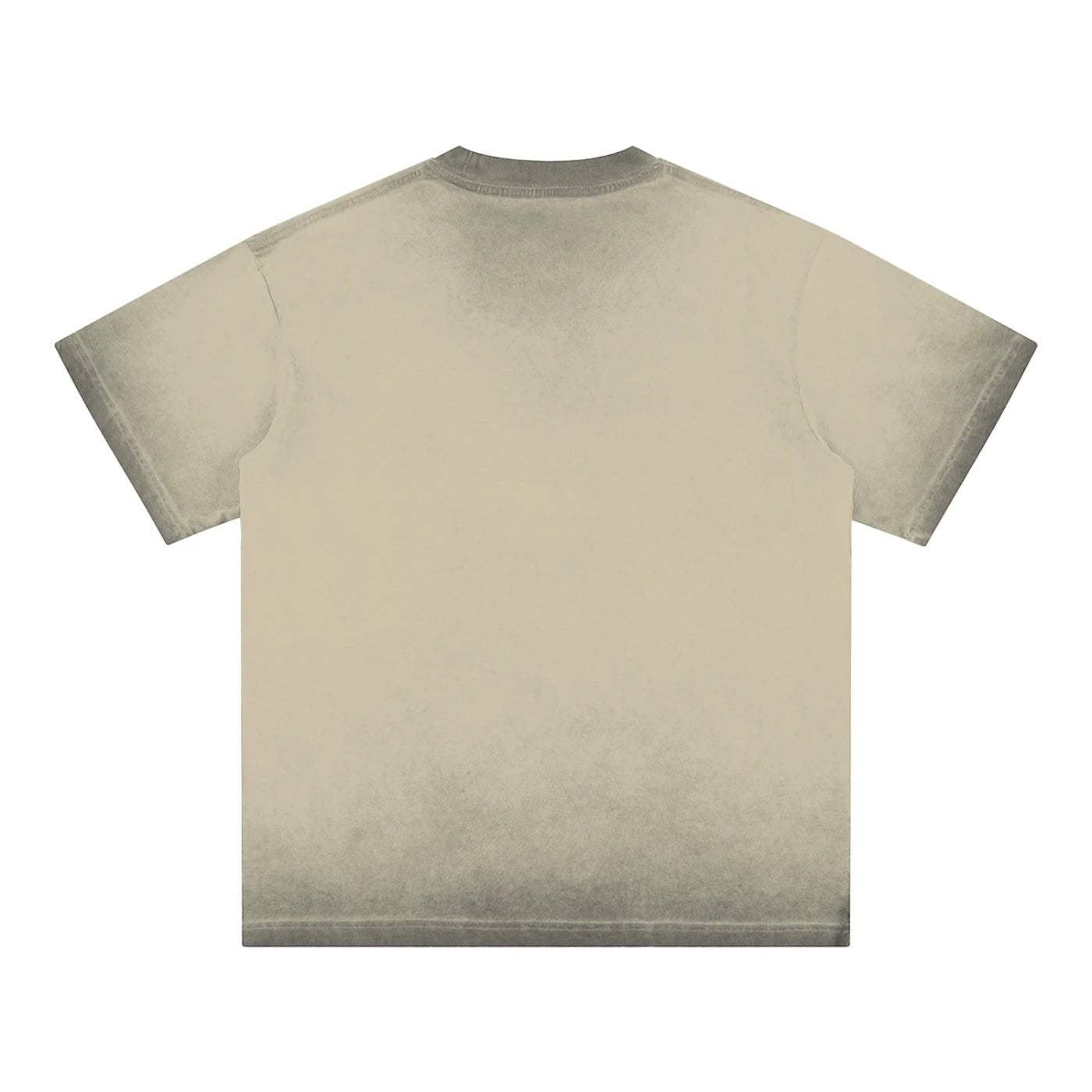 SM Sig. Reverse Dyed T-shirt sand back