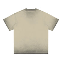 SM Sig. Reverse Dyed T-shirt sand back