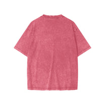 SM Snow Washed Kids T-shirt pink back