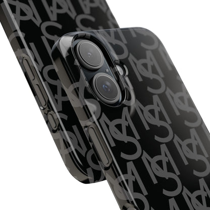 SM Monogram iPhone Case