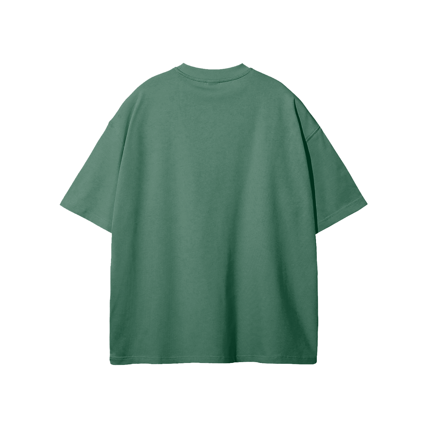 SM Blueprint T-shirt green back