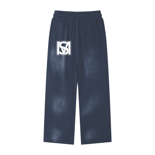 SM Monkey Wash Sweatpants denim back