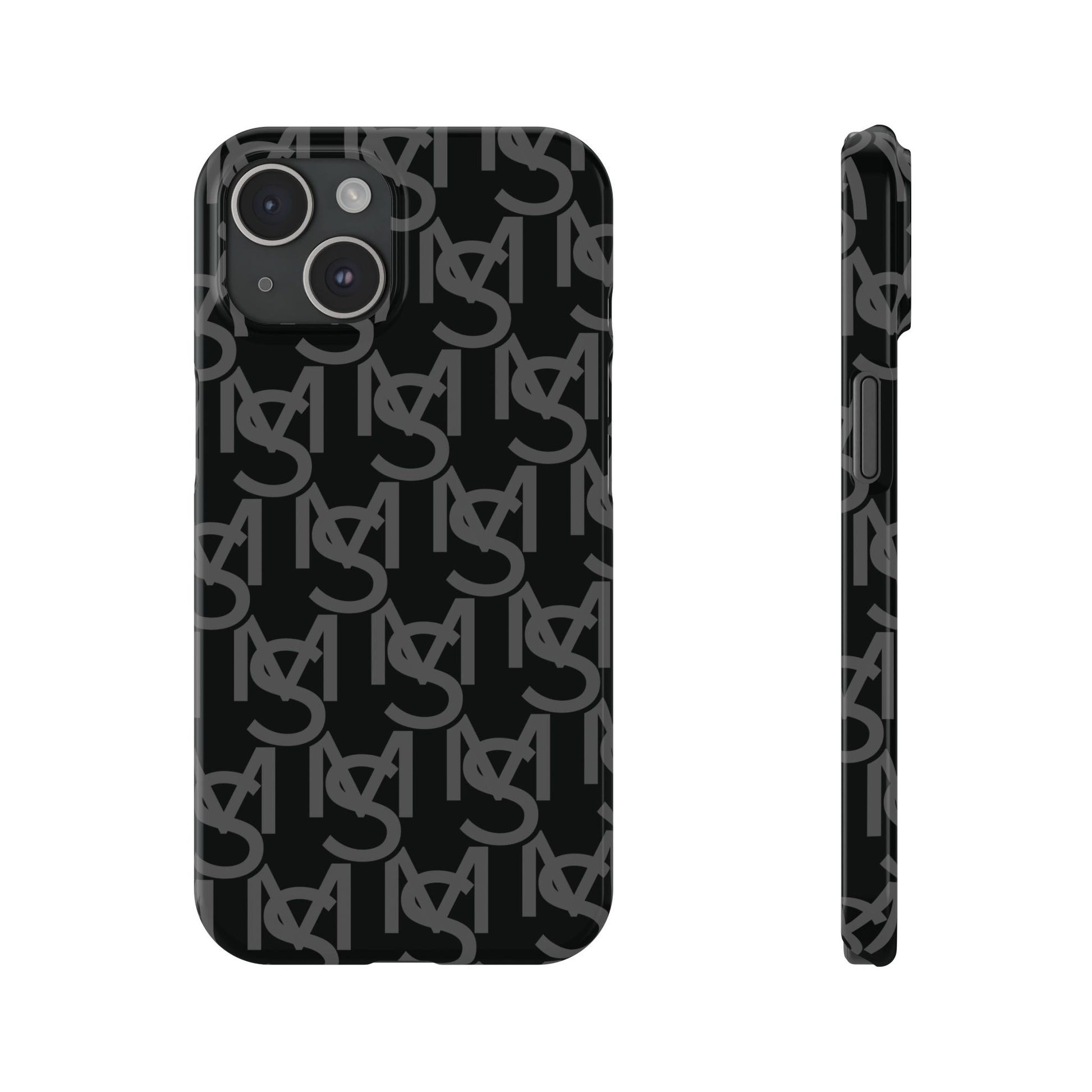 SM Monogram iPhone Case