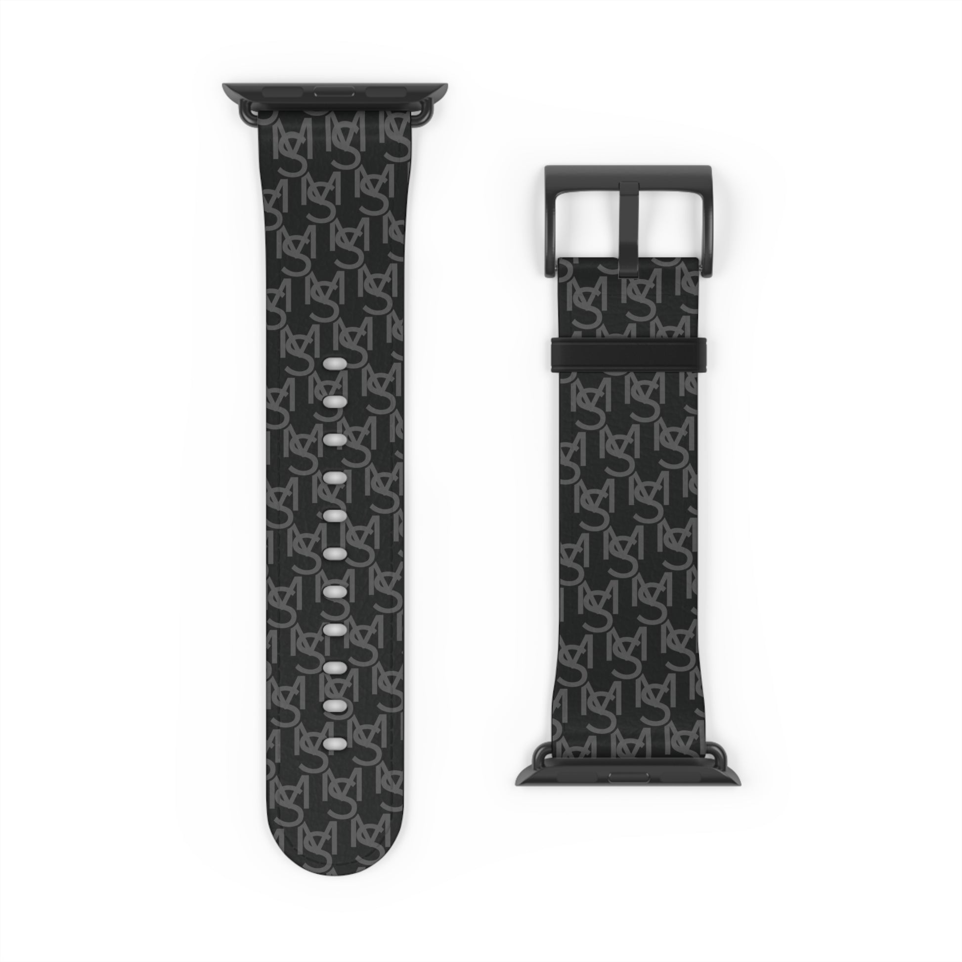 SM Monogram Apple Watch Strap