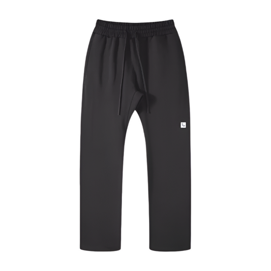 SM Sig. Straight Leg Sweatpants black front