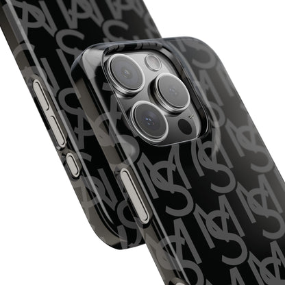 SM Monogram iPhone Case