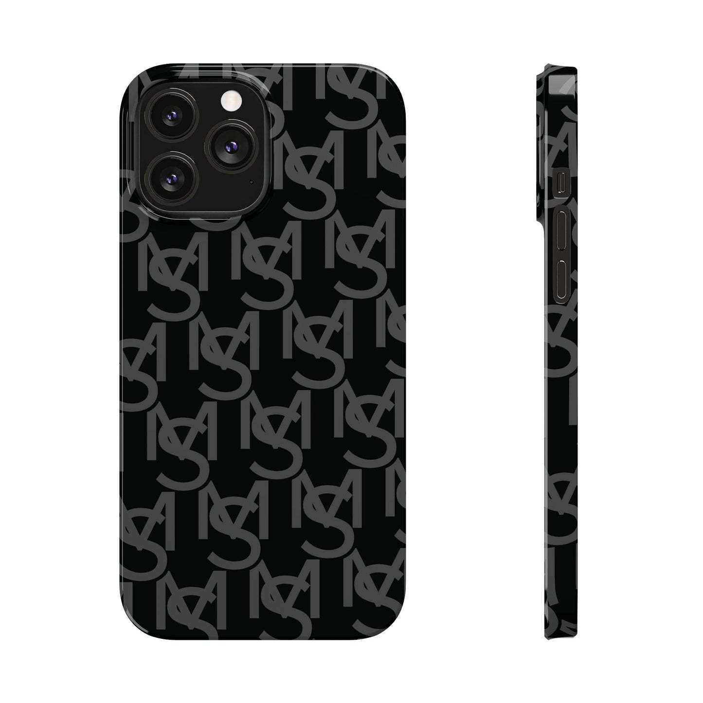 SM Monogram iPhone Case