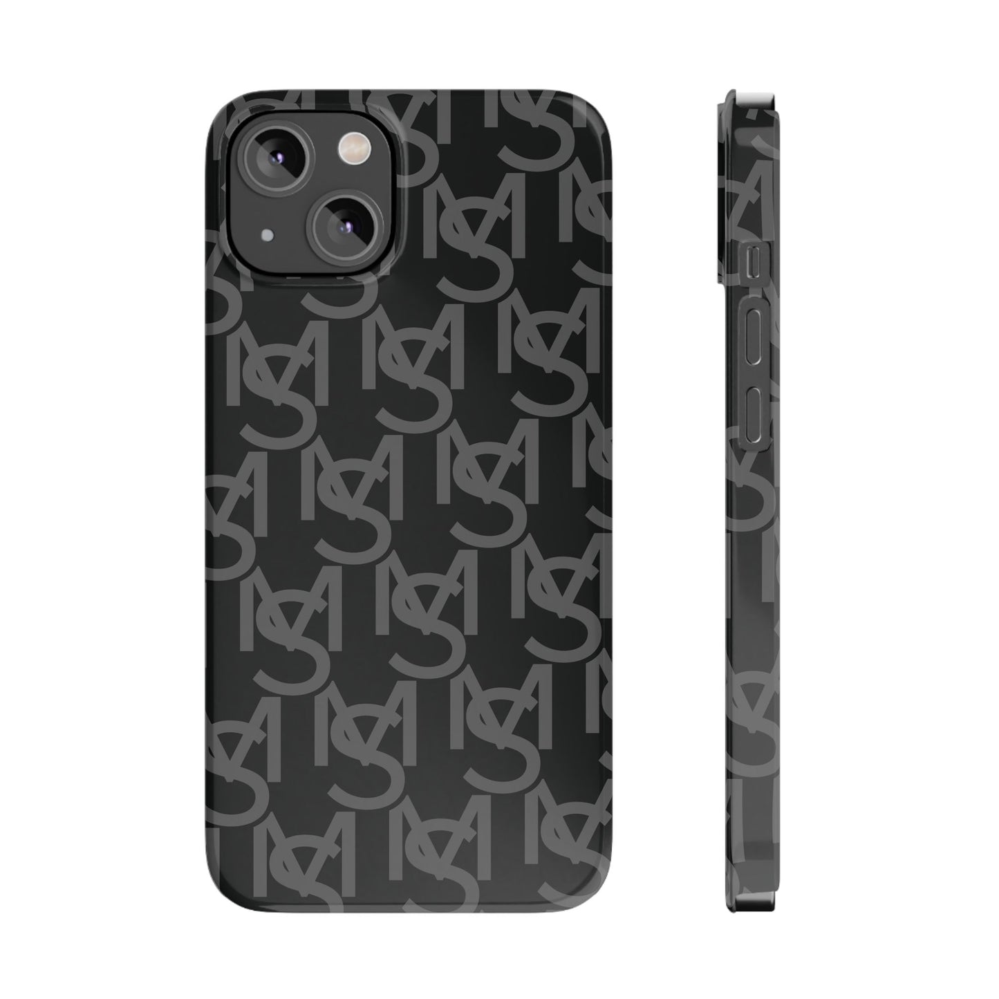 SM Monogram iPhone Case