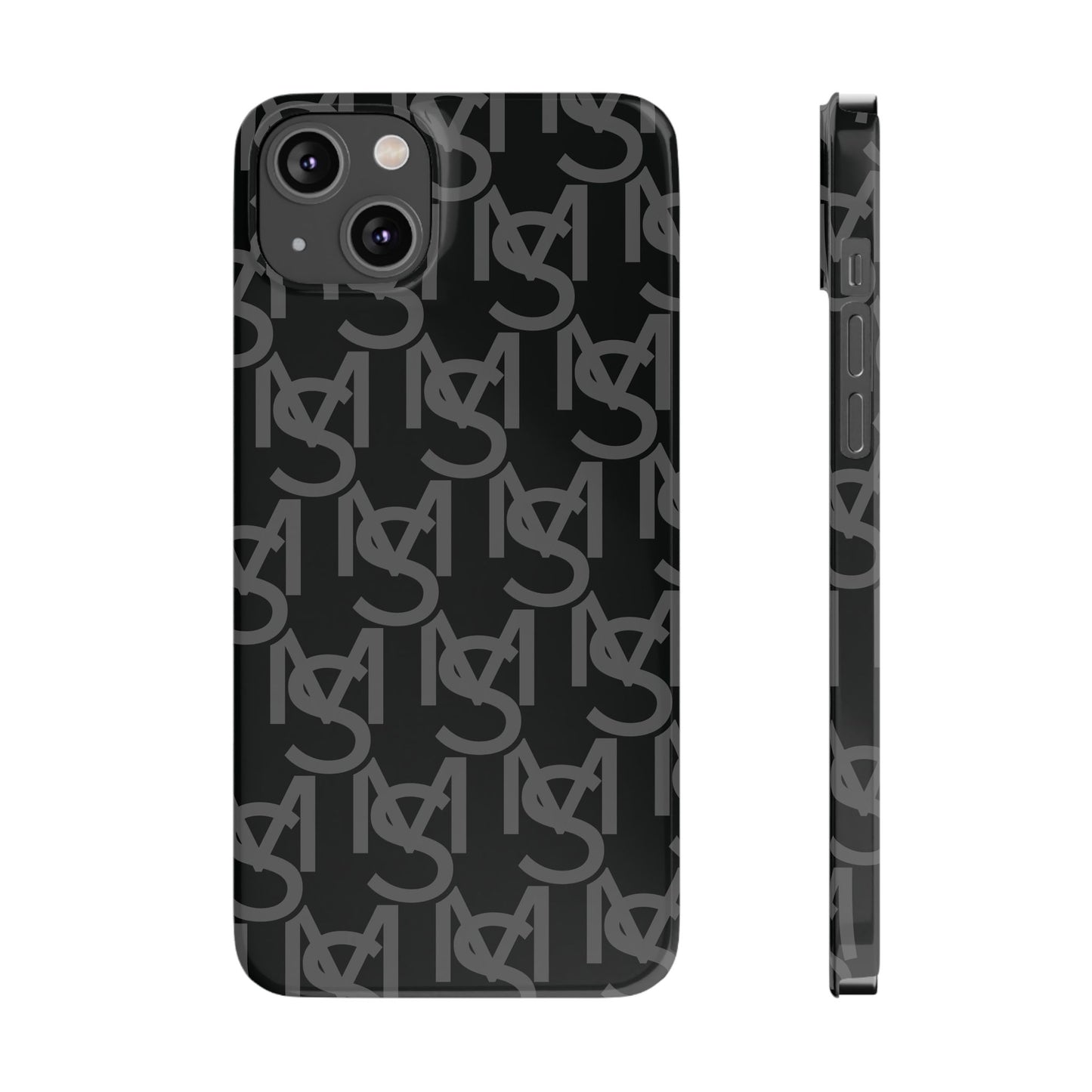 SM Monogram iPhone Case