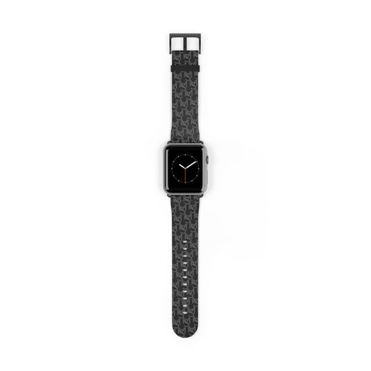 SM Monogram Apple Watch Strap