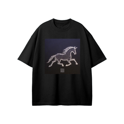 SM Celestial Charge T-shirt black front