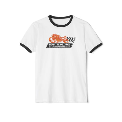 SM Racing T-shirt white front