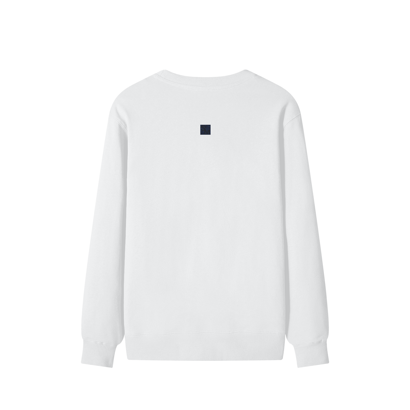 SM Baroque Bloom Sweatshirt white back