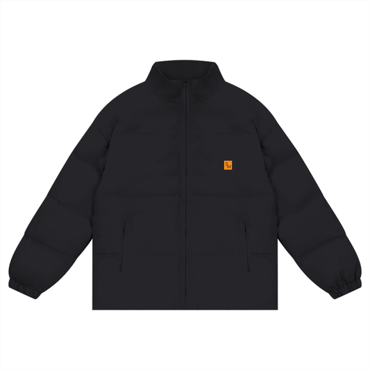 SM Sig. Puffer Coat front black