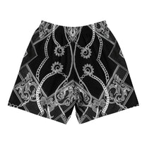 SM Gilded Waves Shorts black back
