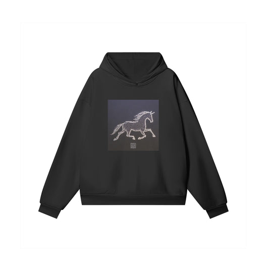 SM Celestial Charge Hoodie black front
