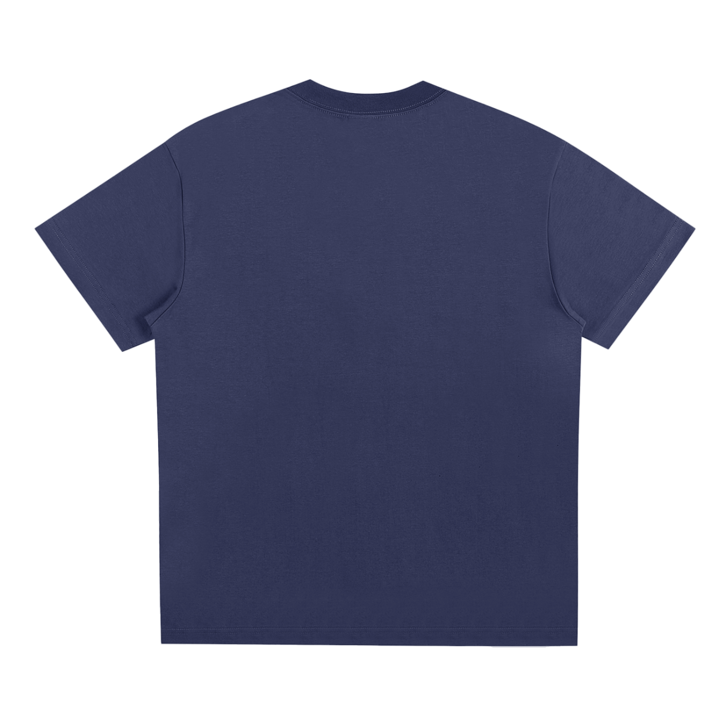 SM Emblem T-shirt Navy Back
