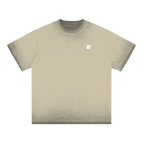SM Sig. Reverse Dyed T-shirt sand front